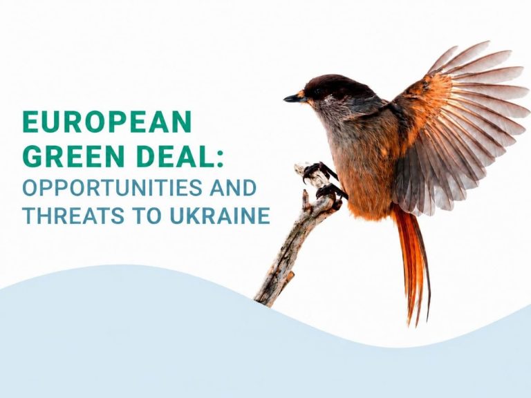 European Green Deal: opportunities and threats to Ukraine