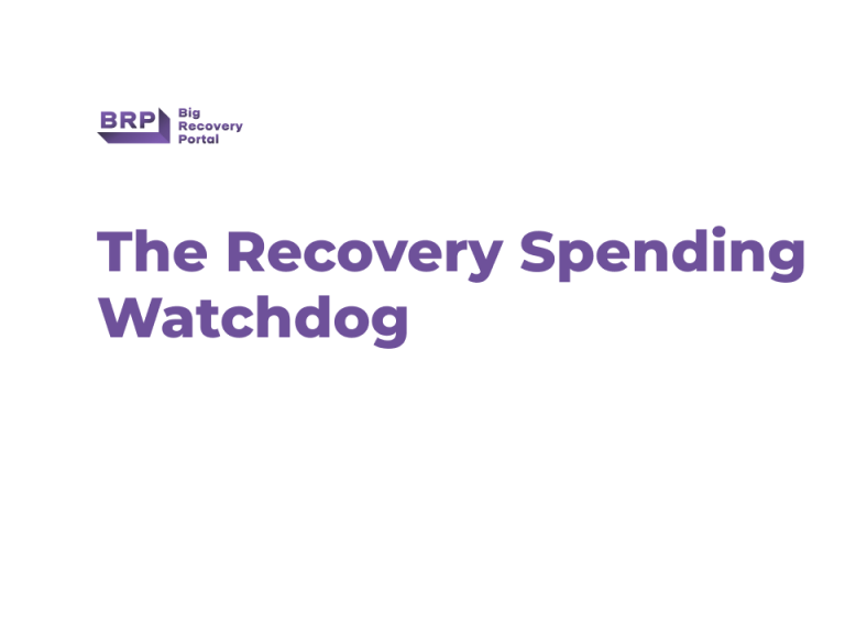 The Recovery Spending Watchdog №24, December 2025