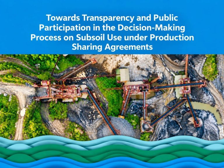 Transparency and Public Participation in Subsoil Use