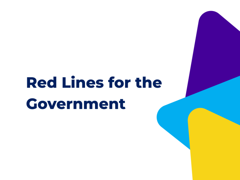 Red Lines for the Government: What Should Ministries Pay Attention To? Issue 1