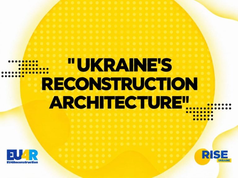 Shadow Report: “The Architecture of Ukraine’s Recovery”