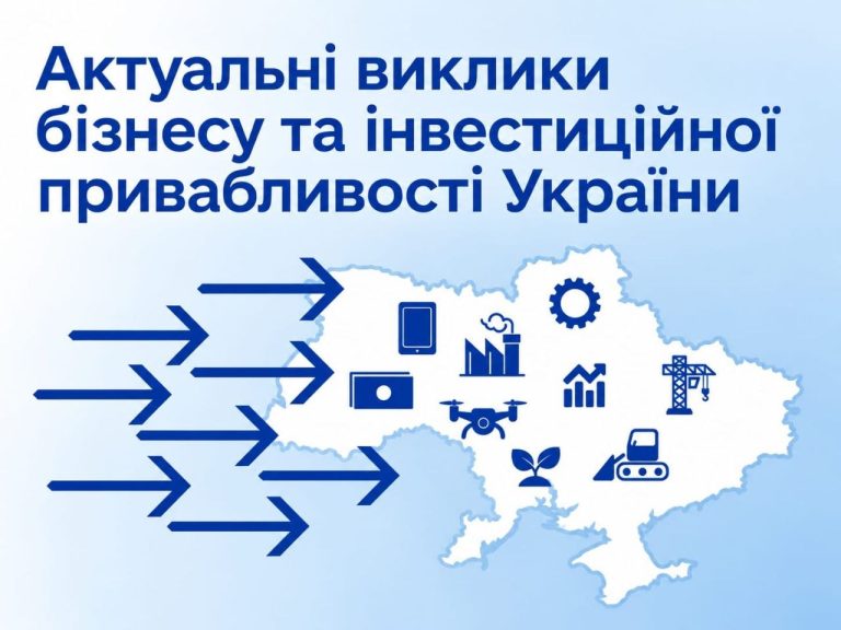 Актуальні виклики бізнесу та інвестиційної привабливості України